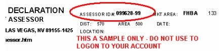 Sample declaration